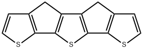 thieno[2',3':3,4]cyclopenta[1,2-d]thieno[3',2':4,5]cyclopenta[1,2-b]thiophene, 4,5-dihydro 结构式