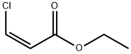 2-Propenoic acid, 3-chloro-, ethyl ester, (2Z)- 结构式