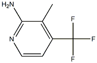 3-methyl-4-(trifluoromethyl)pyridin-2-amine 结构式