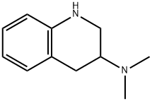 N,N-二甲基-1,2,3,4-四氢喹啉-3-胺 结构式