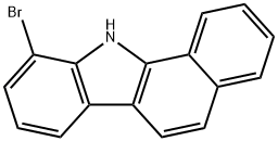 10-溴-11H-苯并[A]咔唑 结构式