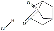 6-thia-3-azabicyclo[3.2.1]octane 6,6-dioxide hydrochloride 结构式