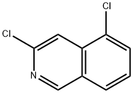 3,5-dichloroisoquinoline 结构式