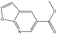 methyl furo[2,3-b]pyridine-5-carboxylate 结构式