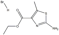 ethyl 2-amino-5-methylthiazole-4-carboxylate hydrobromide 结构式