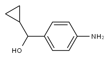(4-aminophenyl)(cyclopropyl)methanol 结构式