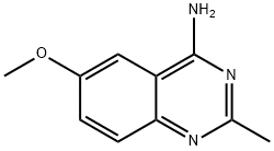 6-methoxy-2-methylquinazolin-4-amine 结构式