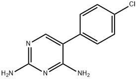 5-(4-chlorophenyl)pyrimidine-2,4-diamine 结构式