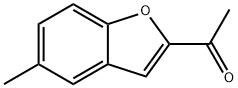 1-(5-甲基苯并呋喃-2-基)乙酮 结构式