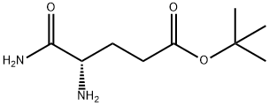 (S)-4,5-二氨基-5-氧代戊酸叔丁酯 结构式