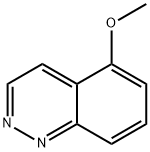 Cinnoline, 5-methoxy- 结构式