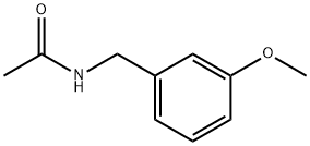 Acetamide, N-[(3-methoxyphenyl)methyl]- 结构式