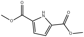 1H-pyrrole-2,5-dicarboxylic acid dimethyl ester 结构式