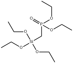 Phosphonic acid, [(triethoxysilyl)methyl]-, diethyl ester 结构式