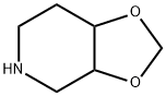 hexahydro-[1,3]dioxolo[4,5-c]pyridine 结构式