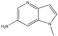 1-甲基-1H-吡咯并[3,2-B]吡啶-6-胺 结构式