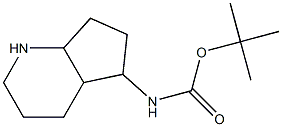 tert-butyl (octahydro-1H-cyclopenta[b]pyridin-5-yl)carbamate 结构式