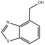 苯并[D]噻唑-4-基甲醇 结构式