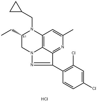 盐酸NBI 35965 结构式