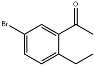 1-(5-bromo-2-ethylphenyl)ethan-1-one 结构式