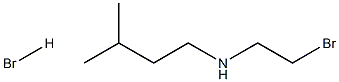 (2-溴乙基)(3-甲基丁基)胺氢溴酸盐 结构式