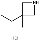 3-ethyl-3-methylazetidine hydrochloride 结构式