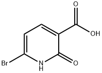 6-溴-2-羟基烟酸 结构式