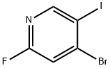 4-溴-2-氟-5-碘吡啶 结构式