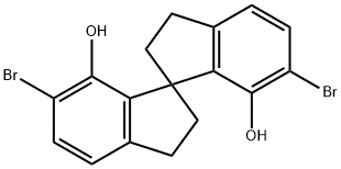 6,6'-二溴螺环二酚 结构式