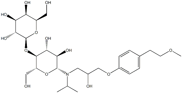 美托洛尔杂质14 结构式