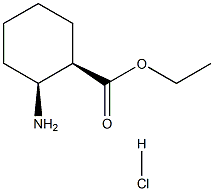 (1R,2S)-2-氨基环己烷甲酸乙酯盐酸盐 结构式