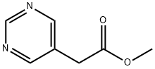 METHYL 2-(PYRIMIDIN-5-YL)ACETATE 结构式