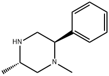 (2R,5S)-1,5-dimethyl-2-phenylpiperazine 结构式