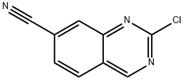 2-chloroquinazoline-7-carbonitrile 结构式