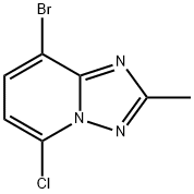 8-bromo-5-chloro-2-methyl-[1,2,4]triazolo[1,5-a]pyridine 结构式