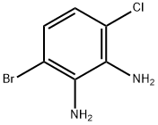 3-溴-6-氯苯-1,2-二胺 结构式