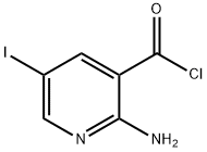 2-aMino-5-iodonicotinoyl chloride 结构式