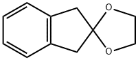Spiro[1,3-dioxolane-2,2'-[2H]indene], 1',3'-dihydro- 结构式