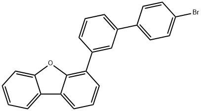 4-(4'-溴-[1,1'-联苯]-3-基)二苯并[B,D]呋喃 结构式