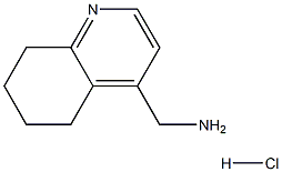 5,6,7,8-四氢-4-喹啉甲胺盐酸盐 结构式