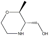((2S,3S)-2-methylmorpholin-3-yl)methanol 结构式
