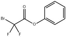 2-溴-2,2-二氟乙酸苯酯 结构式