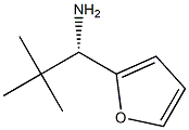 (S)-1-(furan-2-yl)-2,2-dimethylpropan-1-amine 结构式