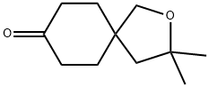 3,3-二甲基-2-氧杂螺[4.5]癸烷-8-酮 结构式