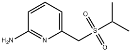 6-[(propane-2-sulfonyl)methyl]pyridin-2-amine 结构式