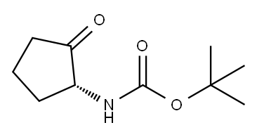 叔丁基(R)-(2-氧代环戊基)氨基甲酸酯 结构式