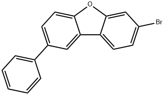 7-Bromo-2-phenyldibenzofuran 结构式