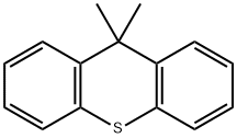 9,9-DIMETHYL-9H-THIOXANTHENE 结构式