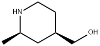 ((2R,4R)-2-methylpiperidin-4-yl)methanol 结构式