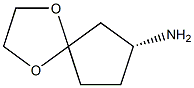 (R)-1,4-二氧杂螺[4.4]壬烷-7-胺 结构式